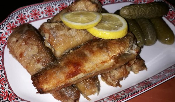 Хрупкава бяла риба на тиган