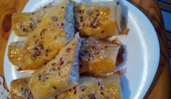 Хрупкави банички с извара