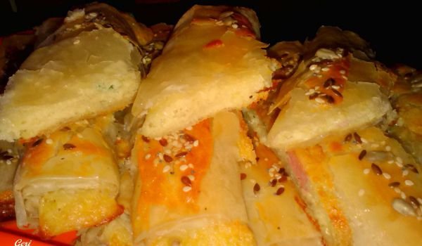 Хрупкави банички с кашкавал