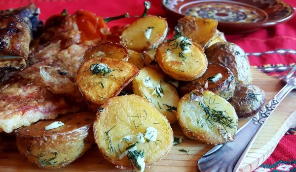 Хрупкави картофи соте
