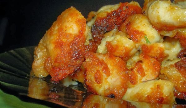 Хрупкави пилешки хапки