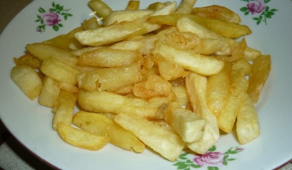 Хрупкави пържени картофки