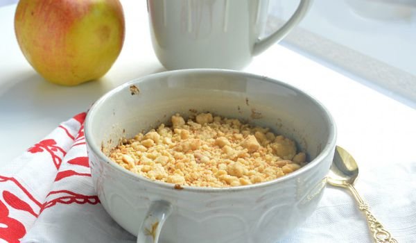 Ябълков Крамбъл с Кокосови Стърготини