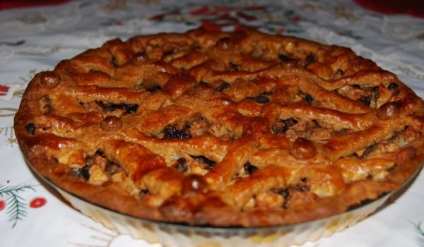 Ябълков пай с френско грозде