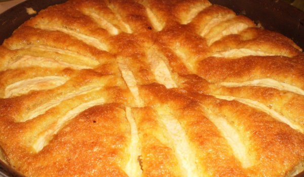 Ябълков пай с масло