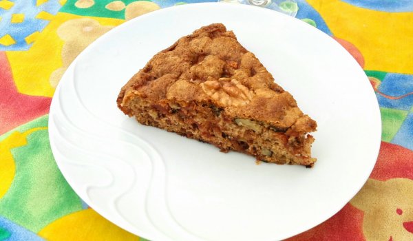 Ябълков пай с орехи