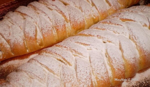 Ябълков щрудел с грис