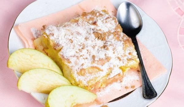 Ябълков щрудел с овесени ядки