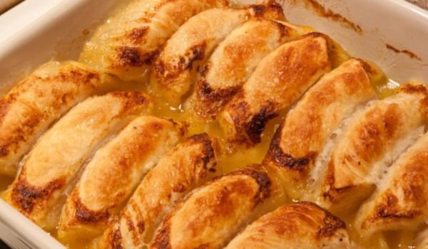 Ябълкови тригуни с кокосови стърготини