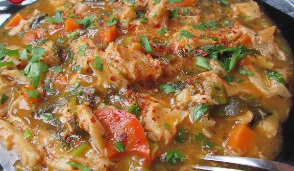 Яхния от телешко шкембе