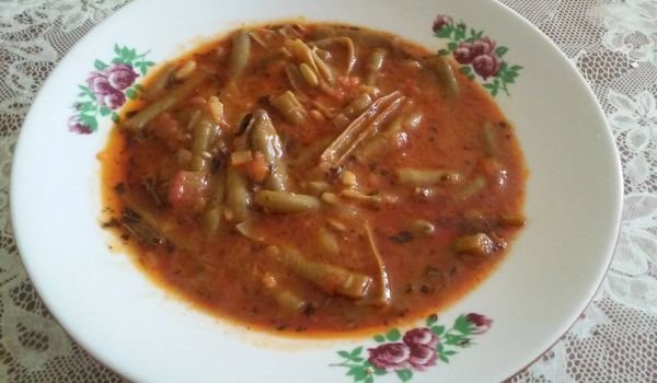 Яхния със зелен боб