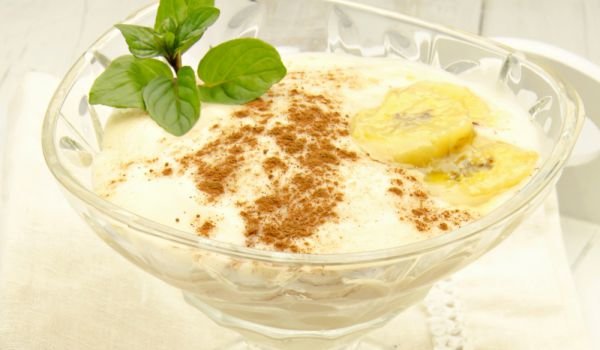 Яйчен крем с банани