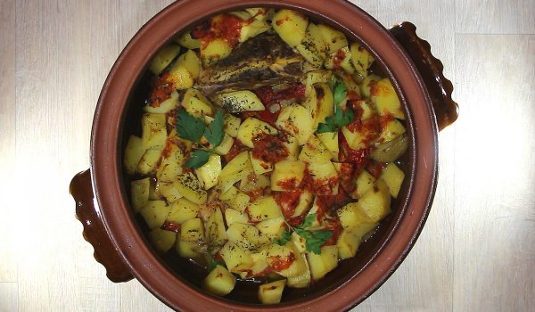 Ярешки Гювеч в Гърне