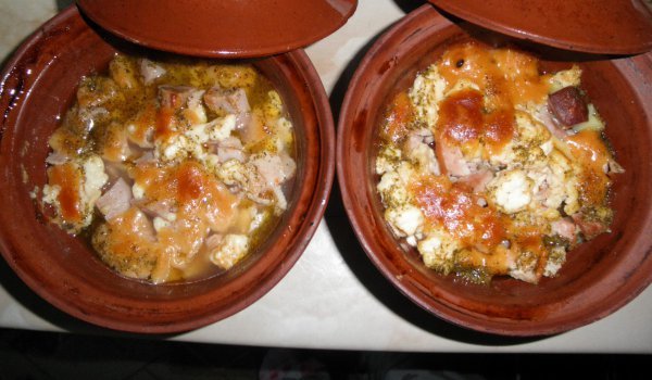 Ястие в гювечета без яйца