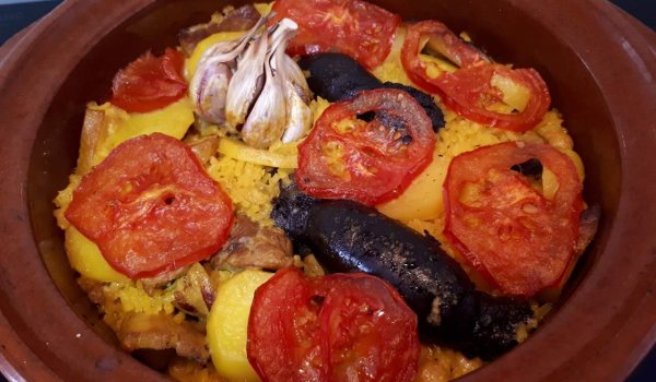 Испански ориз на фурна