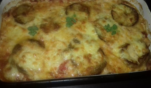 Италианска запеканка с патладжан и ориз