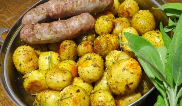 Италиански пържени пресни картофки
