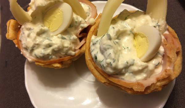 Изящни солени кошнички