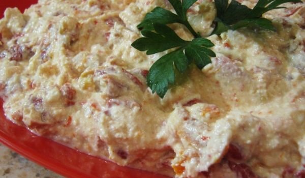 Изварена салата с чушки