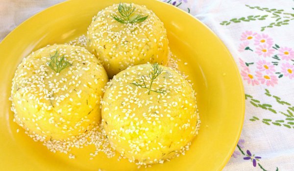 Качамачени тортички с тиквички без печене