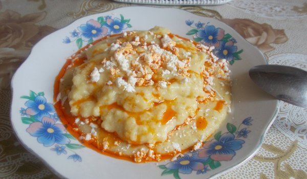 Качамак по добруджански