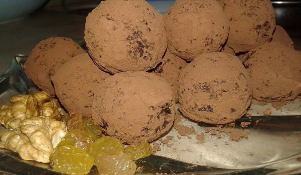 Какаови веган бонбони