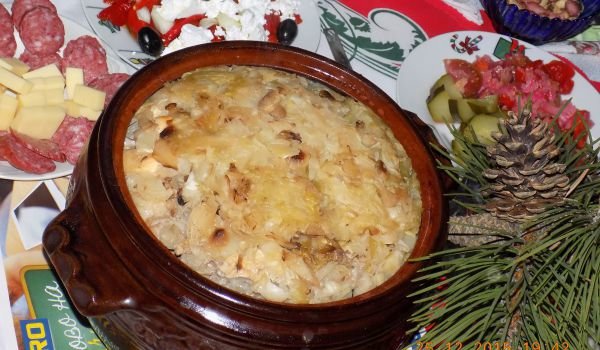 Капама с три вида месо