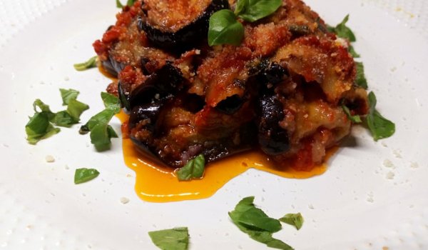 Капоната с фъстъчено масло на фурна