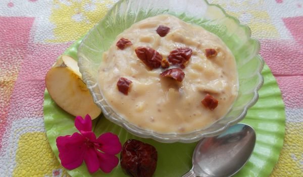 Карамелен крем с ябълка и хинап