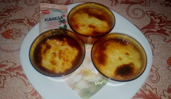 Карамелен ориз на фурна