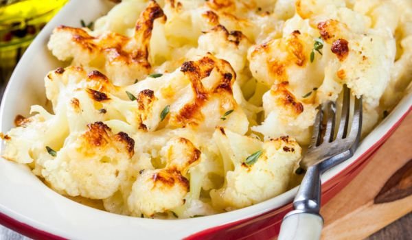 Карфиол на фурна с пармезан