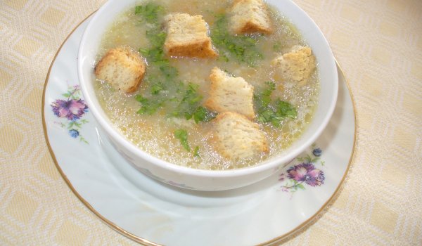 Карфиолена супа с прясно мляко