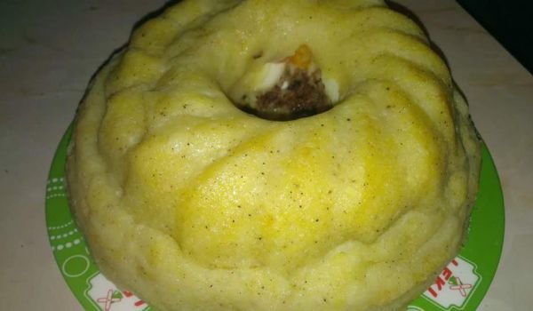 Картофен кекс с кайма