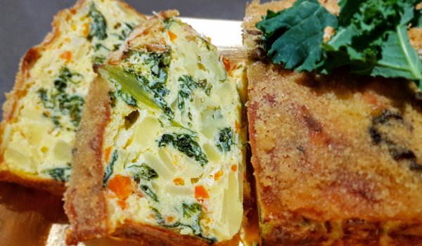 Картофен пай с кейл