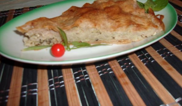 Картофена баница с пълнозърнести кори