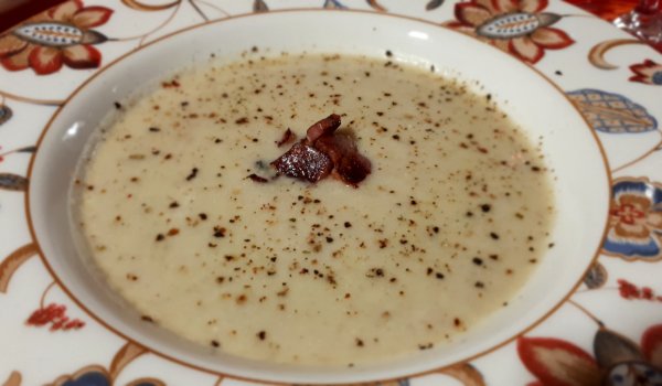 Картофена крем супа с манатарки