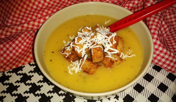 Картофена крем супичка с моркови
