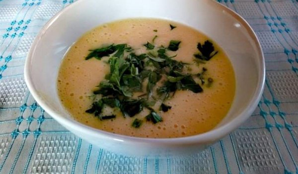 Картофена кремсупа със сирене