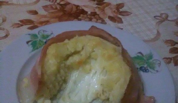 Картофени гнезда в бекон