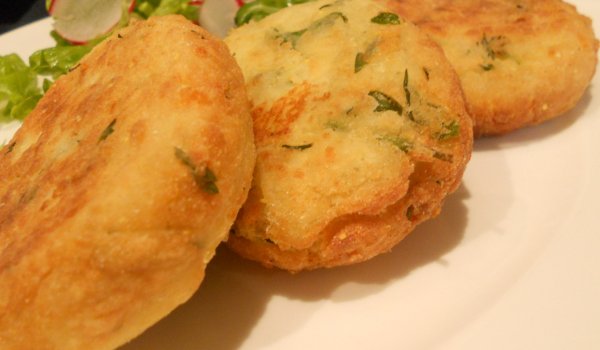 Картофени кюфтета с пармезан и рикота