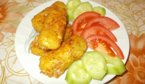 Картофени крокети с бекон