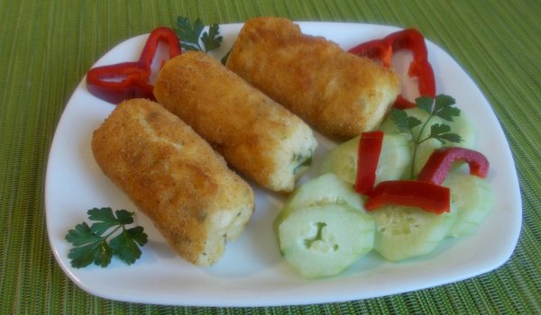 Картофени крокети с кашкавал и галета