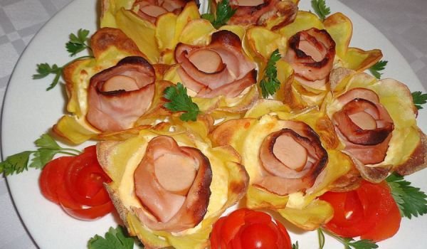 Картофени цветя с плънка