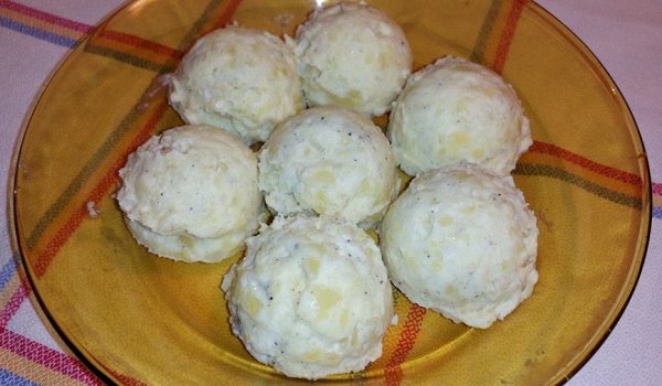 Картофено пюре с майонеза