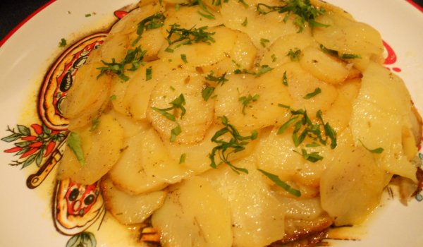 Картофи Ана (Pommes Anna)