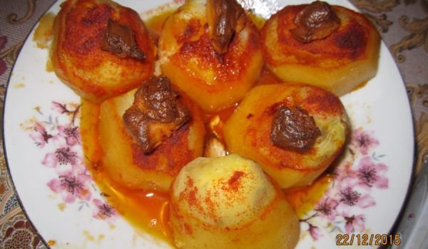 Картофи на фурна с топено сирене