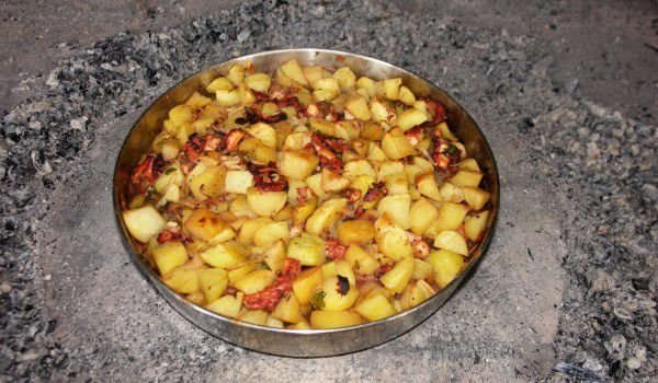 Картофи с бекон