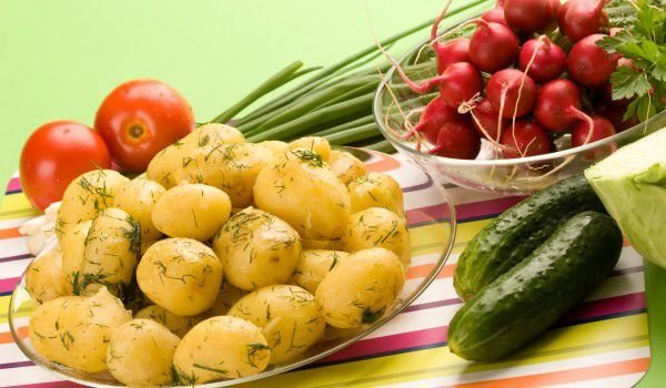 Картофи с джинджифил