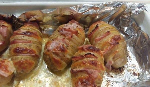 Картофи с кашкавал и филе