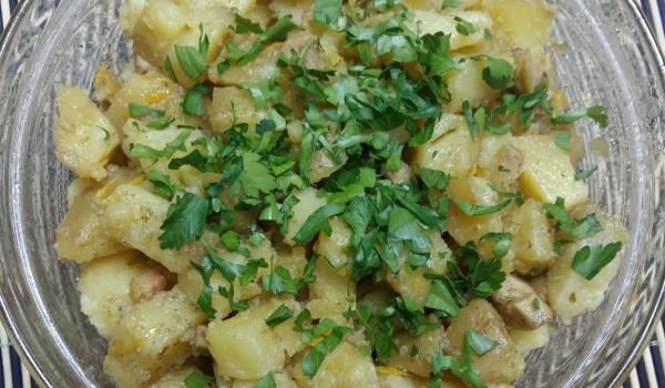 Картофи с маслини по марокански